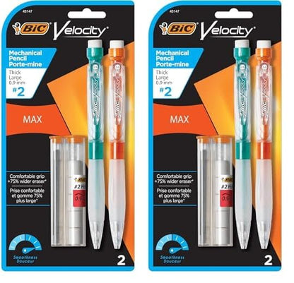 BiC Velocity Mechanical Pencil, 2 count
