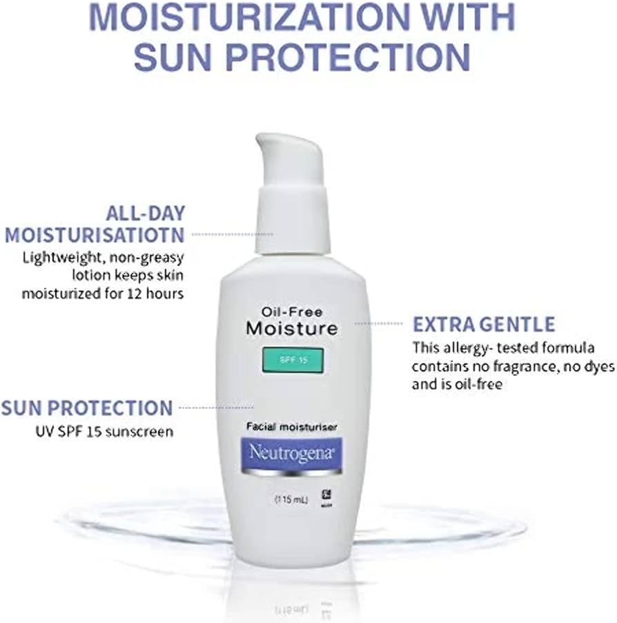 NEUTROGENA HEALTH FACE LOTION SPF15 2.5O