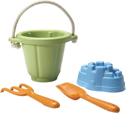 GREEN TOYS SAND PLAY SET,GREEN