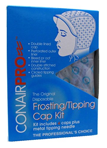 Conair Pro Frosting/Tipping Cap Kit 4 Count