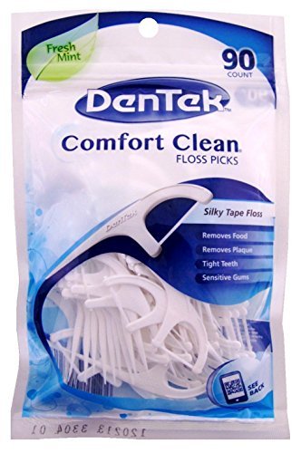 DENTEK FLOSS PICKS SILK 90CT