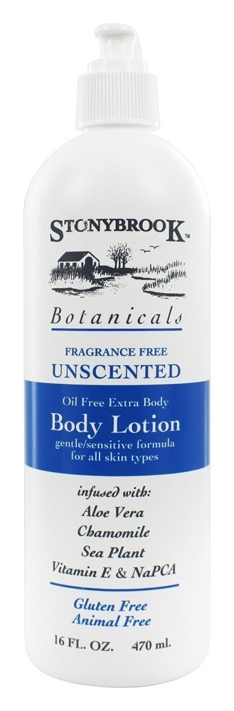 STONY BROOK BOTANICALS BODY LOTION,UNSCENTED