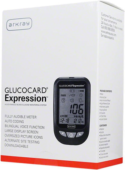 GLUCOCARD EXPRESSION METER ONLY