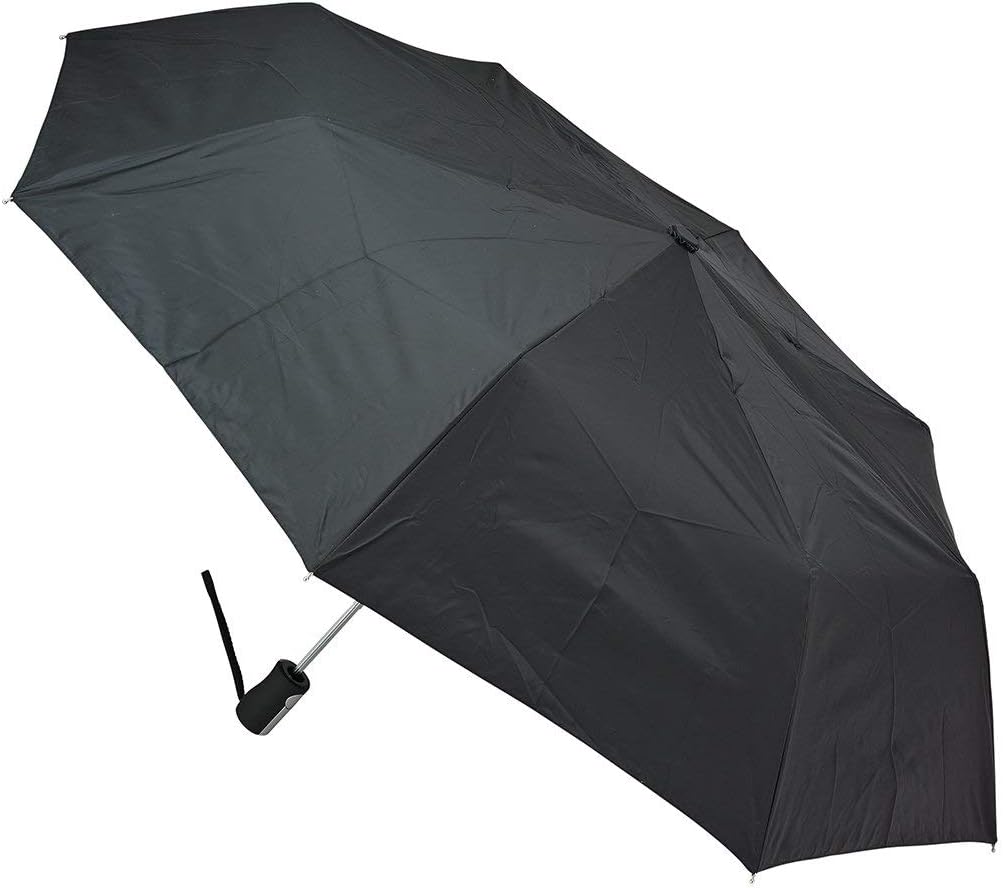 Totes Umbrella Auto Open 11 Inch Large (Black)