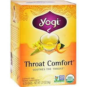 YOGI TEA,OG2,THROAT COMFORT