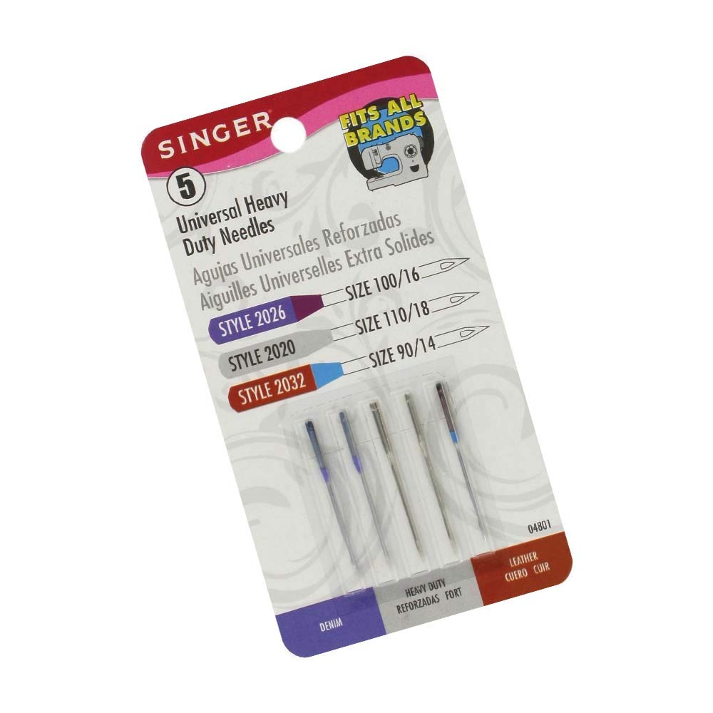 SINGER Heavy Duty Household Needles, Set of 7