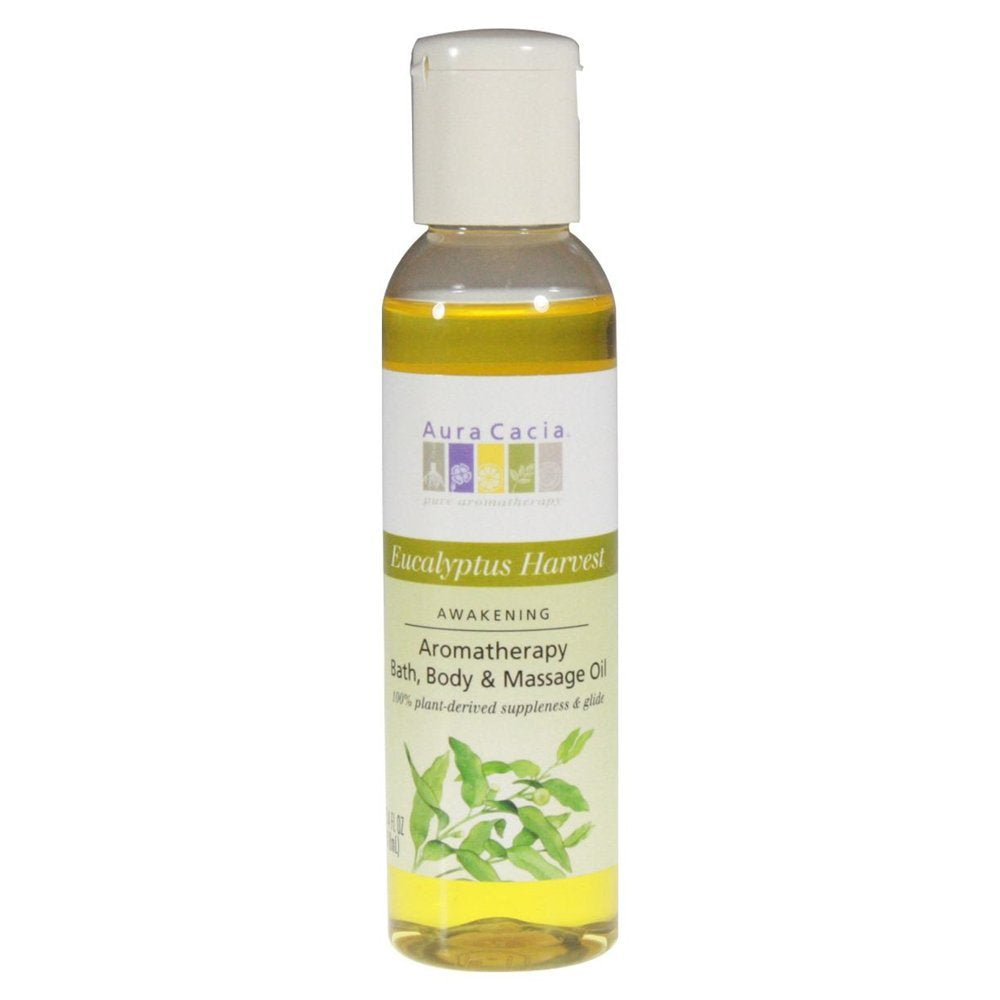 AURA CACIA BODY OIL,EUCALYPTUS,CLEAR