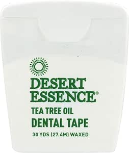 DESERT ESSENCE DENTAL FLOSS,T/TREE