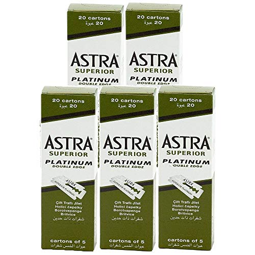 ASTRA DOUBLE EDGE BLADE20pk5ct