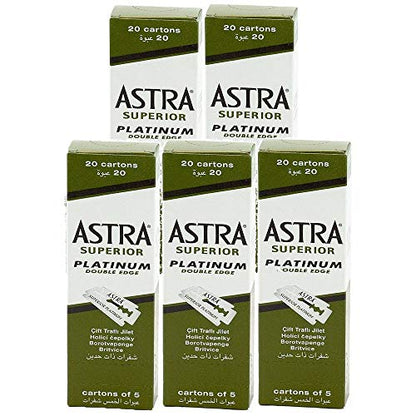 ASTRA DOUBLE EDGE BLADE20pk5ct