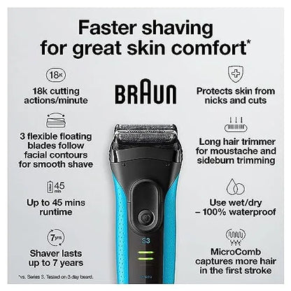 BRAUN SERIES 3 ELECTR RAZOR 1CT