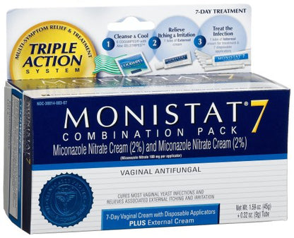 MONISTAT 7 CREAM COMBO PACK 7 CT