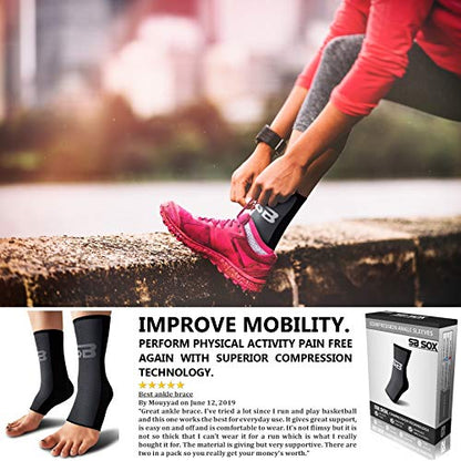 ACE COMPRESSION ANKLE SPT SB L/XL