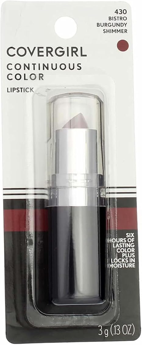 COVERGIRL Continuous Color Lipstick - 430 Bistro Burgundy