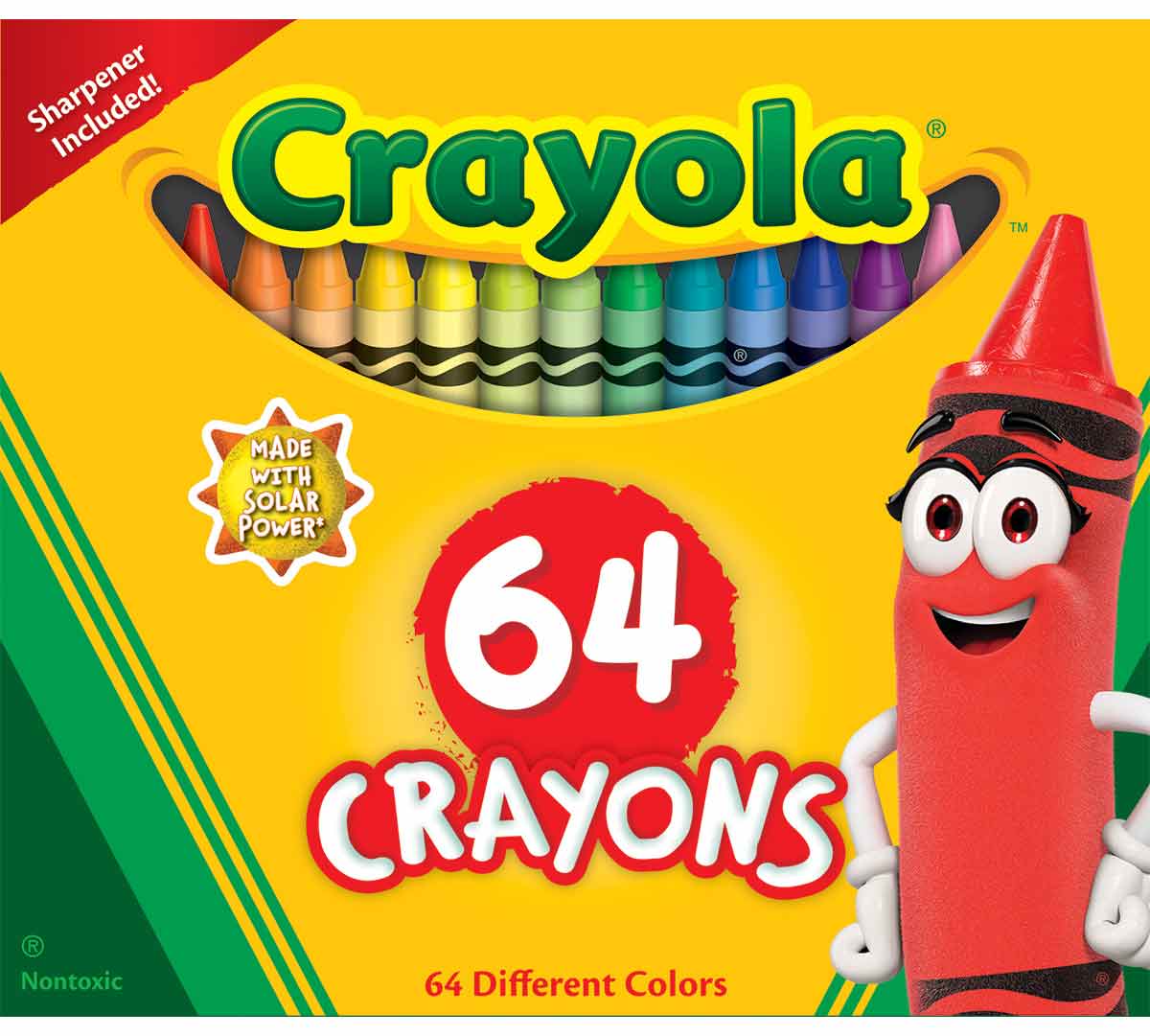 Crayola Classic Crayons, 64 count