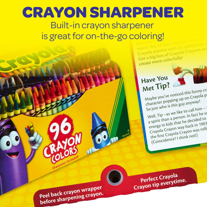 Crayola Classic Crayons, 96 count