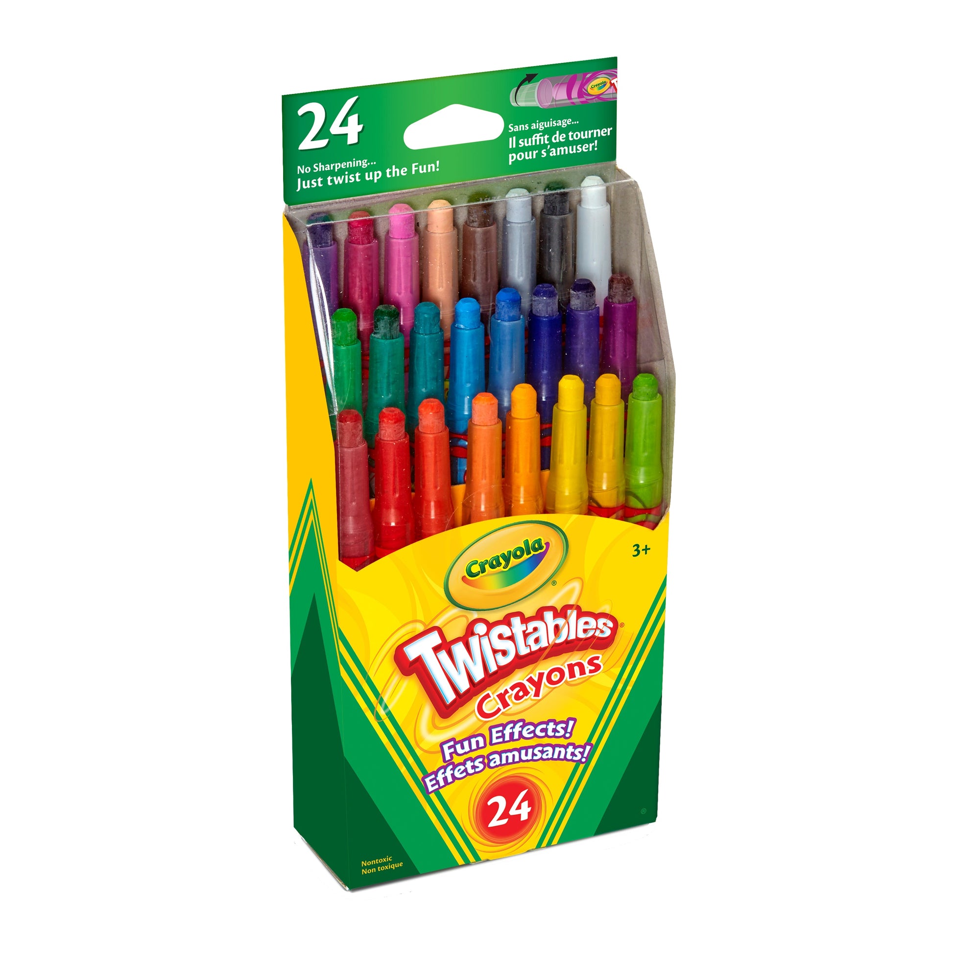 Crayola Mini Twistables Crayons, 24 count