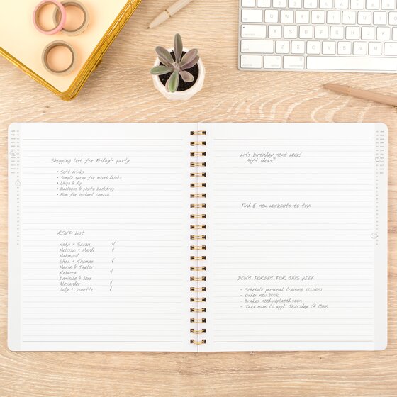 Cambridge WorkStyle Notebook, 8" x 10" - Timeless Taupe
