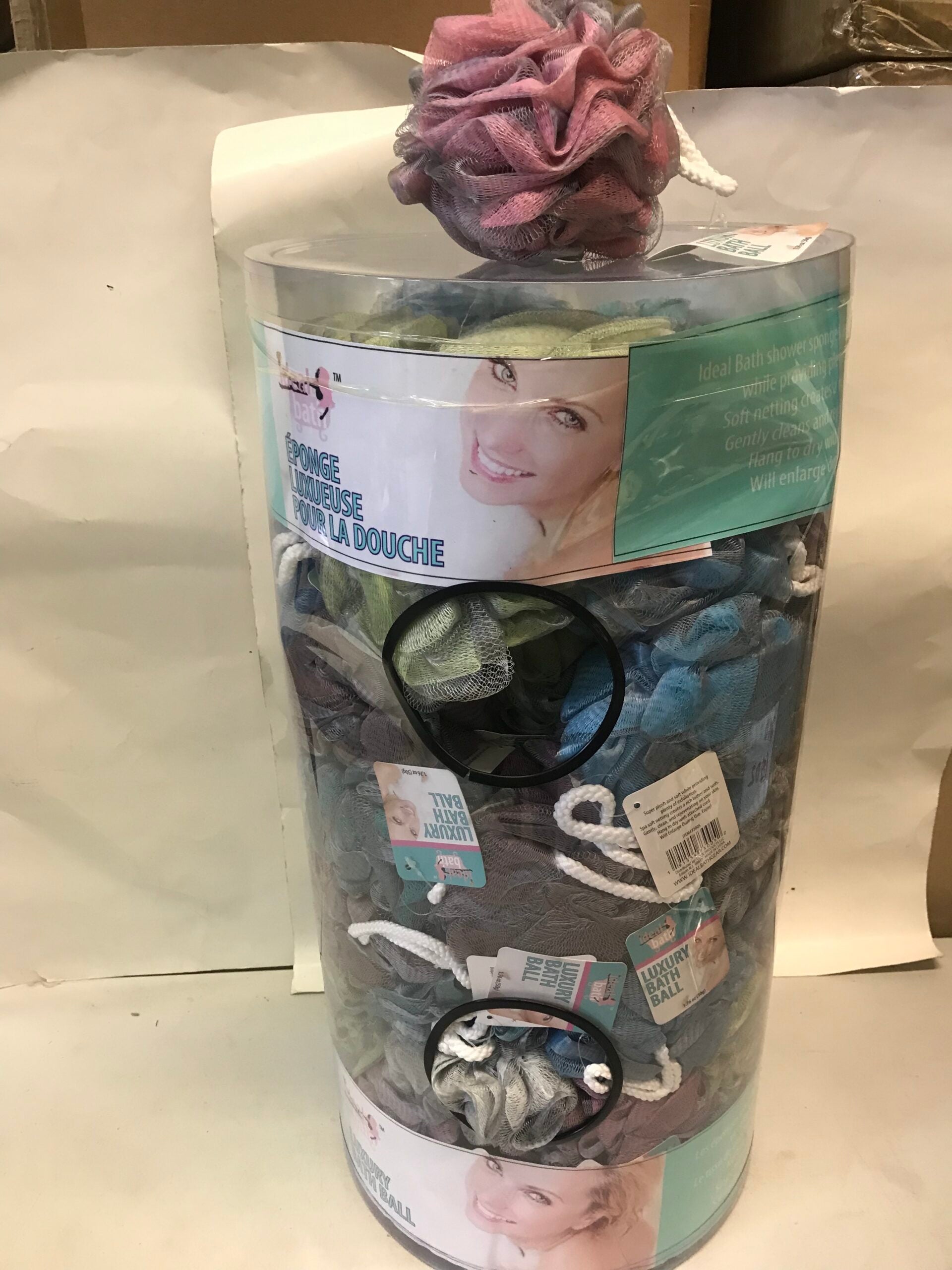 BATH SPONGE,RECYCLD MESH