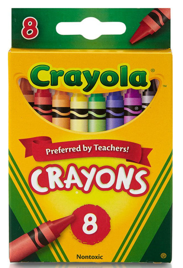 Crayola Classic Crayons, 8 count