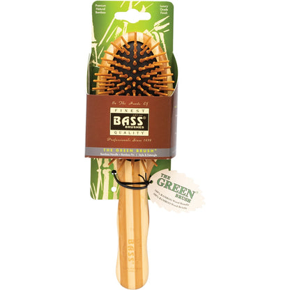 BASS Brushes BIO-FLEX Detangler Hair Brush, Large Oval - Assorted