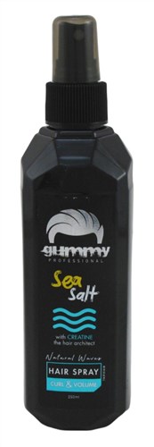 Gummy Hair Spray Sea Salt Curl And Volume 8.45oz Pump
