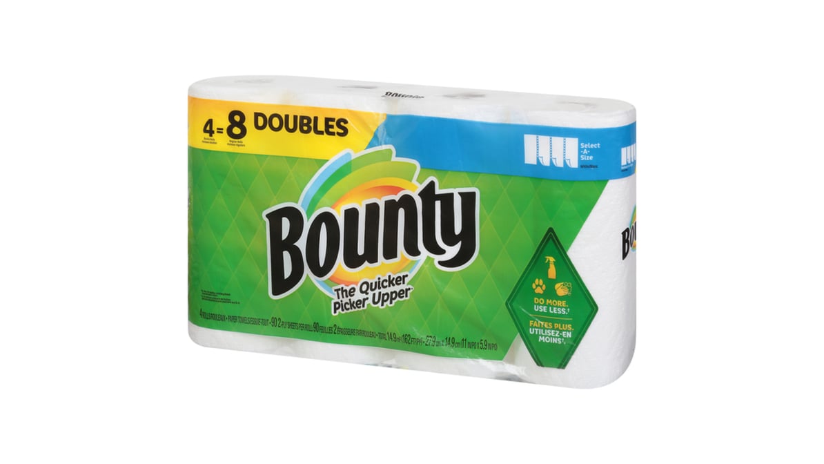 BOUNTY PAPER DOUBLES RG TWLS 4