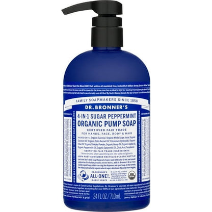 DR. BRONNER'S BDY SOAP,OG2,SHIKA,SPRMNT