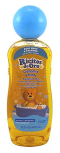 Ricitos De Oro Baby Body Wash & Shampoo Chamo / Honey 13.5oz