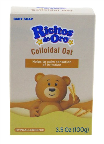 Ricitos De Oro Baby Soap Bar Colloidal Oat 3.5oz