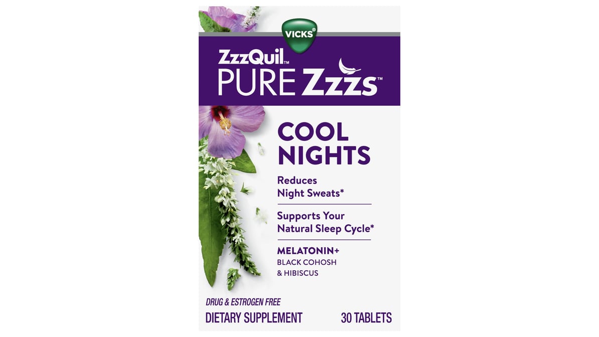 VICKS PURE ZZZS TB 60 NIGHTLY SLP