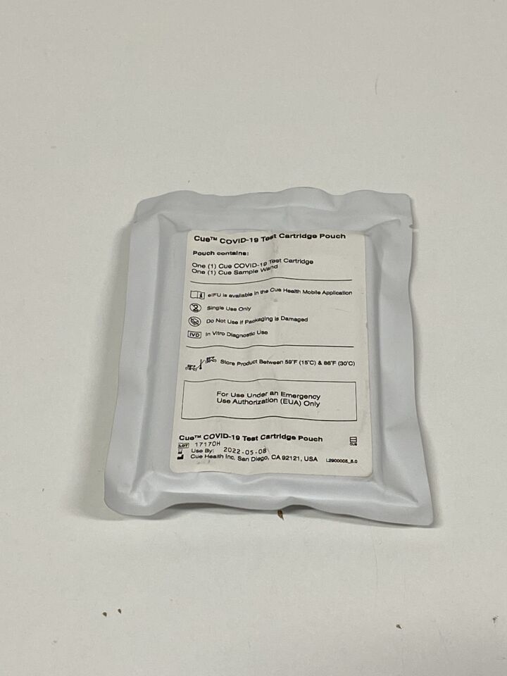 CUE COVID-19 PRO TEST KT 10