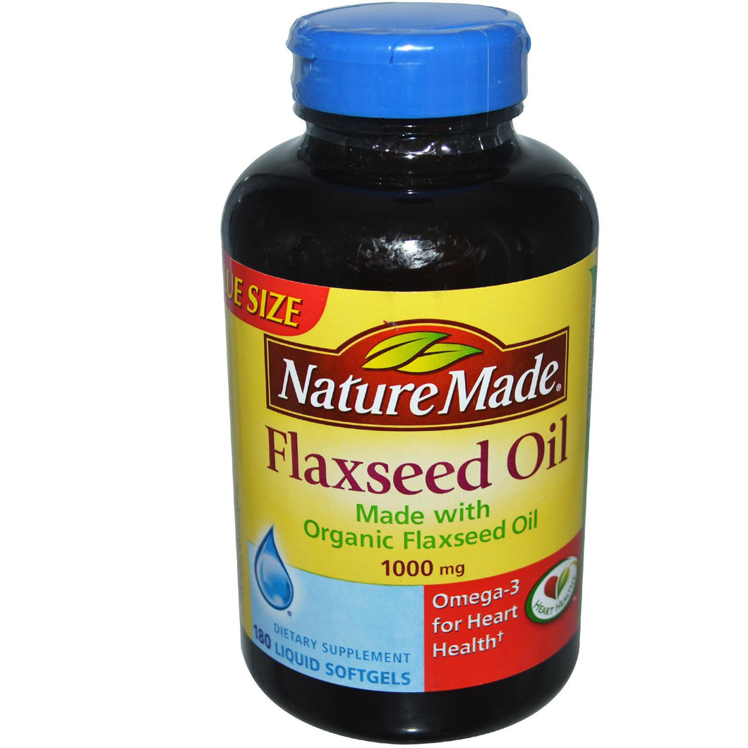 NM FLAXSEED OIL GC 1000MG 180 SFG