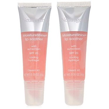 Neutrogena MoistureShine Lip Soother Gloss, SPF 20, Glow 70, .35 oz