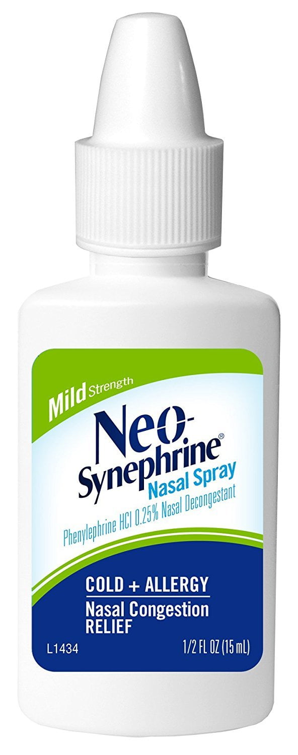 NEO-SYNEPHRINE COLD & SINUS REG/ST 0.5OZ