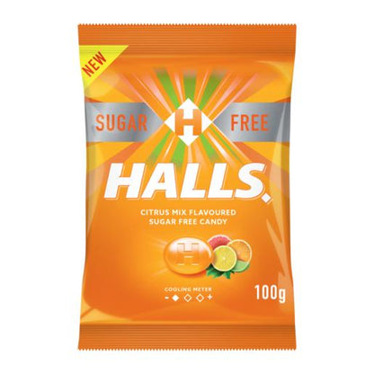 HALLS SUGAR FREE BAG CITRUS BLEND 25CT