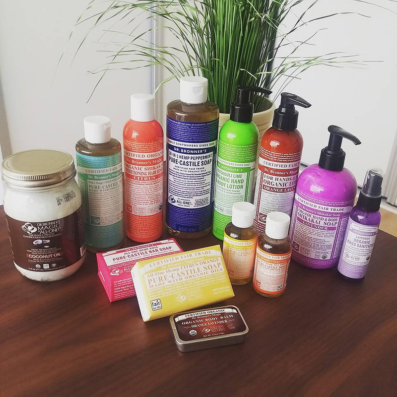 DR. BRONNER'S LIQ SOAP,OG2,SHIKA,PPRMNT