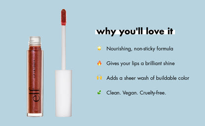 e.l.f. Lip Lacquer Ultra Shine Lip Gloss - Black Cherry