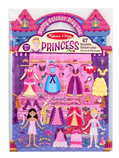 PUFF STICKER PLAY SET-PRINCESS
