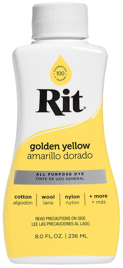 RIT DYE LIQUID GOLDEN YELLOW 8