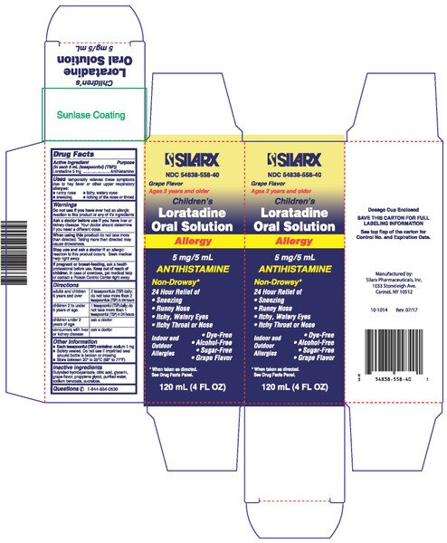 LORATADINE 5 MG-5ML SOL 120 ML