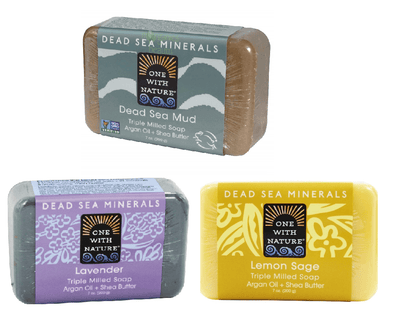 ONE WITH NATURE BAR SOAP,VOLCANIC MUD