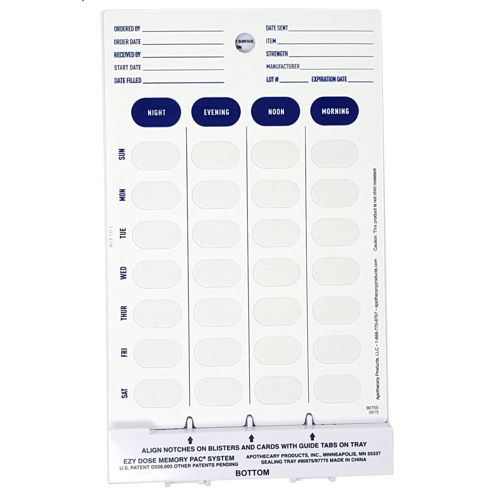 BLISTER 30DOSE EA 4X250 LARGE OV