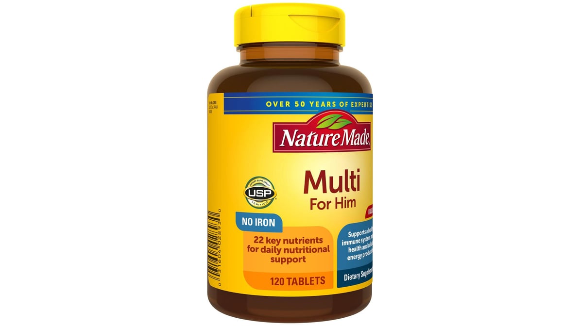 MULTIVIT MENS TABLET 90CT NAT MADE
