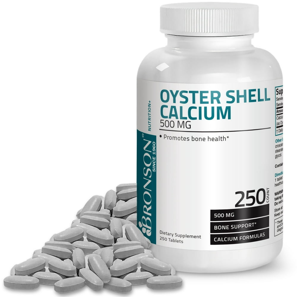 OYSTER SHELL CALCIUM 500 MG TAB 250