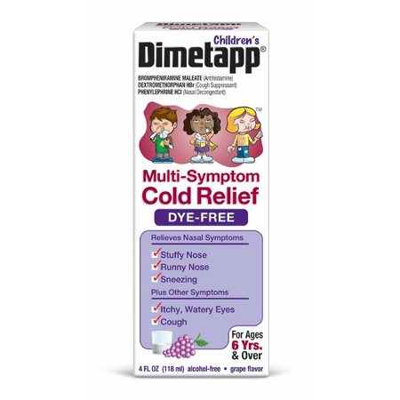 DIMETAPP CHD DM C/C EL 118ML GRP