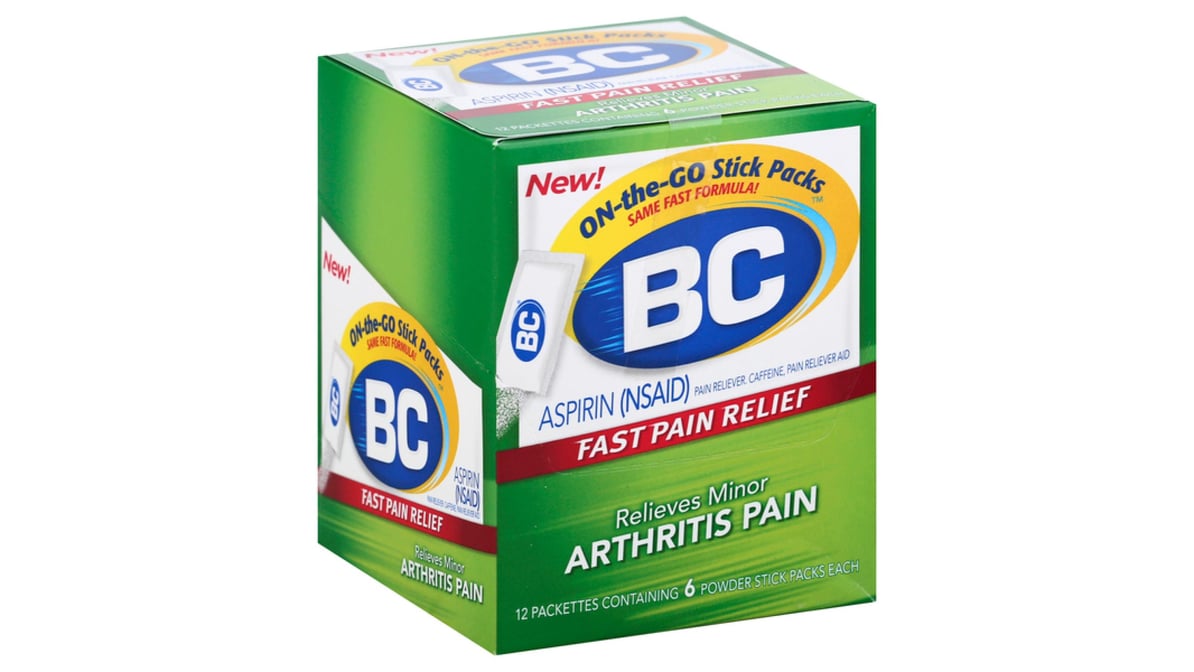 BC ARTHRITIS POWDER 24CT