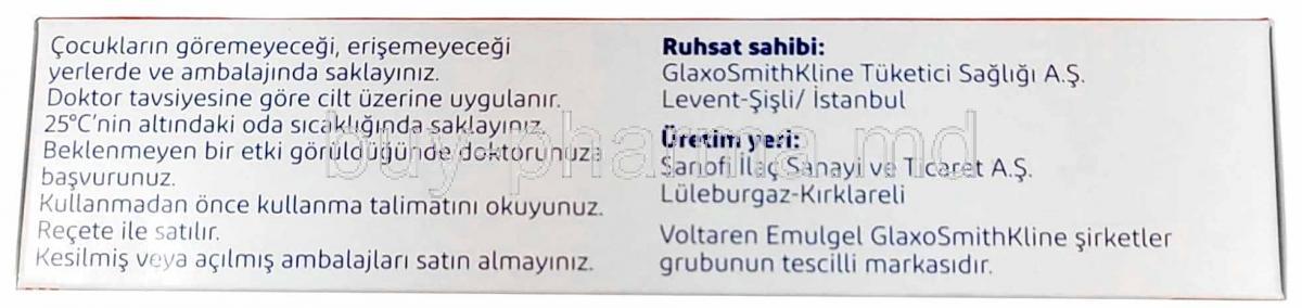 VOLTAREN 50G GEL UN 12FS DL227813