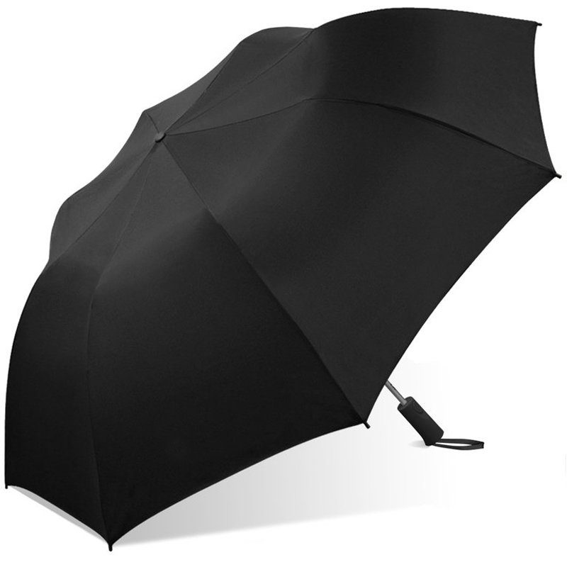 Chaby Auto Folding 2 Person Umbrella 56 In Black