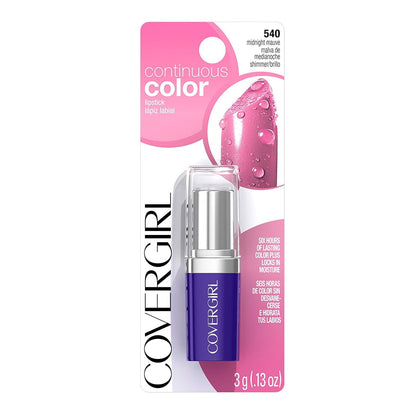 COVERGIRL Continuous Color Lipstick - 540 Midnight Mauve